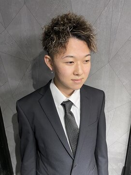 ヘアブランド椿 ツイストスパイラル×ホワイトメッシュ