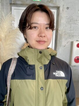 シック(sick) ハンサムショート+パーマ福岡 パーマ デジタルパーマ 髪質改善