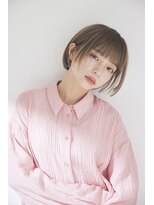 クロード モネ 池袋店(Claude MONET) ミニボブ×ダスティカラー【池袋・池袋東口】