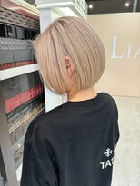 デザインサロンリア(design salon Lia)&nbsp;ハイトーン/ボブ/髪質改善/岡山市/北長瀬/問屋町