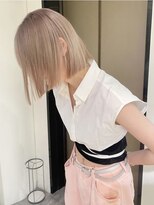 ペレ 梅田(PELE)&nbsp;前髪/アンブレラカラー/こなれミディ/イメチェン/ウェーブパーマ