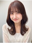 【艶感★ワイドバング】韓国ヘアくびれ大人可愛いカール小顔前髪