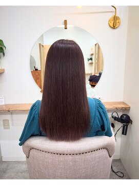 シアエミュー 新越谷店(SHEER emu) 【Seina】こっくり艶なラベンダーブラウン