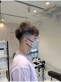 メンズ刈り上げショート
