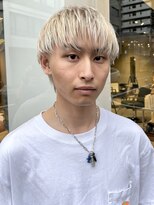 パークレーン アイス イヴェン(park lane ICI yeven)&nbsp;メンズカットシースルーマッシュハイライトスパイキーショート