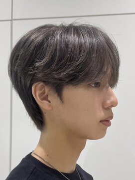 ノラキチジョウジ(NORA KICHIJOJI) 韓国シースルーマッシュフェザーショートグレージュケアブリーチ