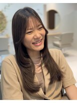 ウチコ 平尾店(u.chi.ko_si)&nbsp;レイヤーカットとグレージュカラー