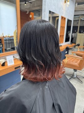 シエル 立川店(CIEL) 【CIEL×久光】オレンジレッドグラデーション