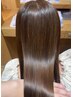湿気対策に◎艶ストレート+水素ケア