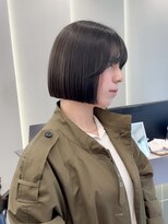 ロンドリゼル 札幌(Lond RiseL)&nbsp;◯ オリーブグレー/韓国/レイヤーカット/髪質改善/縮毛矯正/札幌