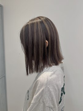 ロテ(LOTE.) ハイライト/白髪ぼかし/髪質改善/ブリーチなしカラー/一宮