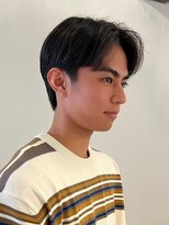 ナヌーク シブヤ(nanuk shibuya)&nbsp;メンズカットダウンパーマセンターわけメンズショート