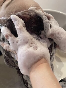 ユニカ ヘアー(UNICA hair)の写真/スパが得意な女性スタッフ在籍◎大好評で思わずリピートしたくなる癒しの時間を<UNICA>で♪