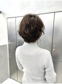 ニュアンスパーマショート/茗荷谷