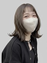 サロウィン 名古屋(SALOWIN) 名古屋ブリーチ無しグレージュ名駅