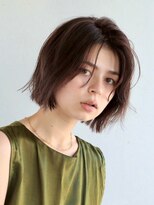 アンドレイ 表参道(andrey) ピンクベージュ/アンブレラカラー/クールショート/前髪/表参道