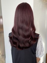 ヘアーアイストゥーレ(HAIR ICI TRE)&nbsp;ブリーチなしカラーで叶う暖色カラー透明感レイヤー夏スタイル