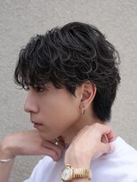 フィフス トウキョウ (fifth TOKYO) ラフな質感が◎シャドウパーマ×センターパート