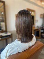 トップヘアー 総社駅南店(TOP HAIR) 【レディースヘア/ストレート/艶カラー】