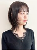 【morio松戸 石山】くびれ外ハネレイヤーミディアムレイヤー