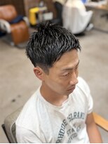アンサ 城陽寺田店(ANSA)&nbsp;清潔感◎ベリーショートツーブロック