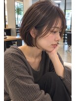 FRAMES 南浦和店【11月6日OPEN（予定）】&nbsp;レイヤーボブ髪型20代30代40代前髪あり前髪なし面長丸顔南浦和