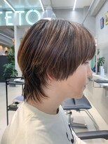 テトヘアー(teto hair) マッシュウルフ、メンズカット、ウルフ
