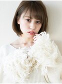 【Silk-lei】マニッシュショート_ネイビーカラー