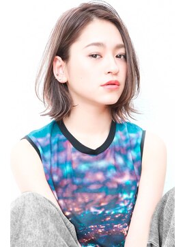 モニカ 西宮北口(Monica) 大人かわいいグレージュ小顔ナチュラルショートボブ