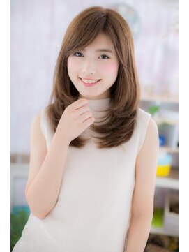 ミック ヘアアンドメイク アップ 駒込店(miq Hair&Make up) しっとりまとまる♪オリーブグレージュリッチセミディ