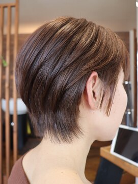 ヘア アトリエ マム(hair atelier mum) グレージュボブ