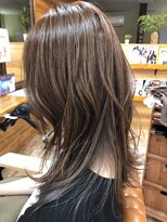 クロック バイ オハナ(Clock by Ohana)&nbsp;ベースハイライト　インナーグレー