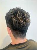 メンズショートパーマ