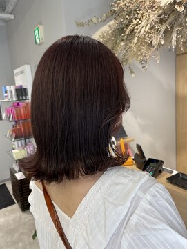 アヴァンス 京橋店(AVANCE) フェイスレイヤー×ピンクブラウン
