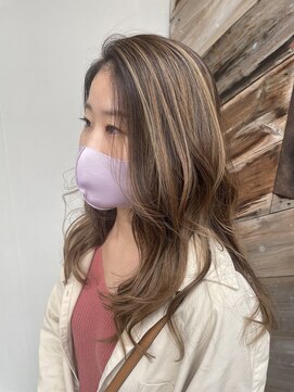 ヘアー アイス カンナ(HAIR ICI Canna) ハイライト×立体感×透明感