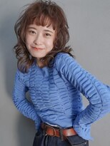 カンナ(Canna)&nbsp;ベビーバング/スパイラルパーマ/ショコラベージュ/髪質改善/20代