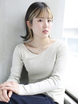 バース(BIRTH) 天神【BIRTH】イメチェン♪インナーカラー×外ハネボブ　5