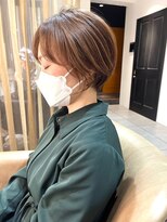 アフロートpd+ KOBE(AFLOATpd+)&nbsp;大人可愛い20代30代40代前下がりショート丸みショート