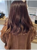 ラベンダーブラウン×インナーベージュ♪