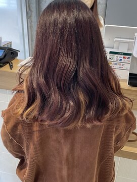アース 高円寺店(HAIR & MAKE EARTH) ラベンダーブラウン×インナーベージュ♪