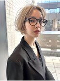bleach short bob.
