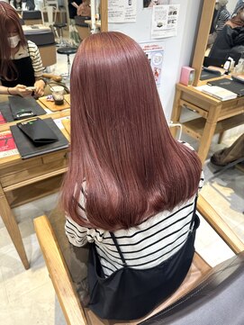 ヘアーメイクブランニュー セントラル 西大寺店(hair make Brand new central) 韓国風◎ピンクベージュ