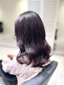 リベラ(LIBERA) 小顔くびレイヤー韓国ヘアピンクブラウン★TARO