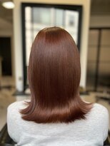 ボンズサロン(BONDZSALON)&nbsp;髪質改善カラー/ピンクブラウン【麻布十番,六本木】