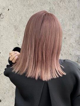 ヘアーデザイン グランツ 平成店(hair design Granz) ピンクベージュ