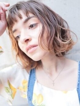 フォーディア(for dear)の写真/【髪質改善×今旬カラー】イヤリングカラーやハイライトが大人気！髪質改善と「なりたい」カラーが叶う☆