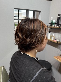 モントレゾー(Mon tresor)の写真/《憧れのゆるふわパーマに*》ゆるふわパーマで女性らしさUP♪再現性が高く、朝のスタイリングも楽々◇