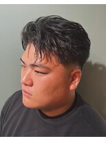 スタンドバーバー 柏(STAND BARBER)&nbsp;スペインカール/スパイキーショート/ブルーブラック/柏