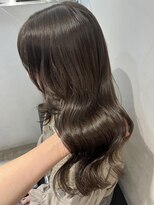 キラ 原宿(KILLA)&nbsp;ブリーチなしダブルカラー_オリーブグレージュ_透明感カラー