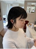 【LA PAGE】切りっぱなしボブ☆